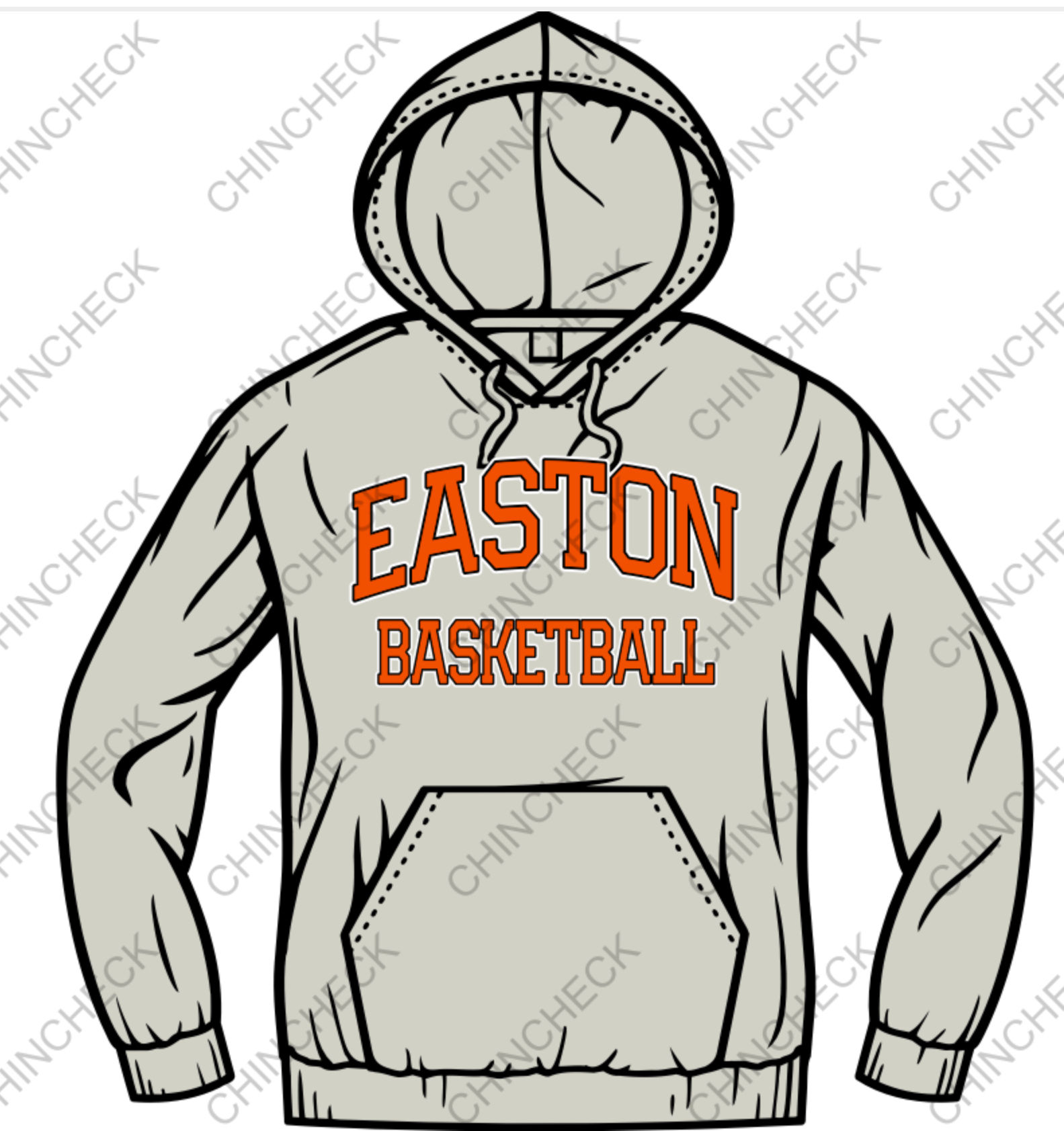 EASTON BBALL HOODY - Gildan