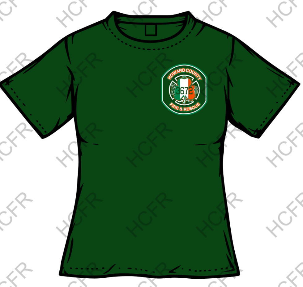 Thumbnail: LADIES HCFR  ST PADDY TEE