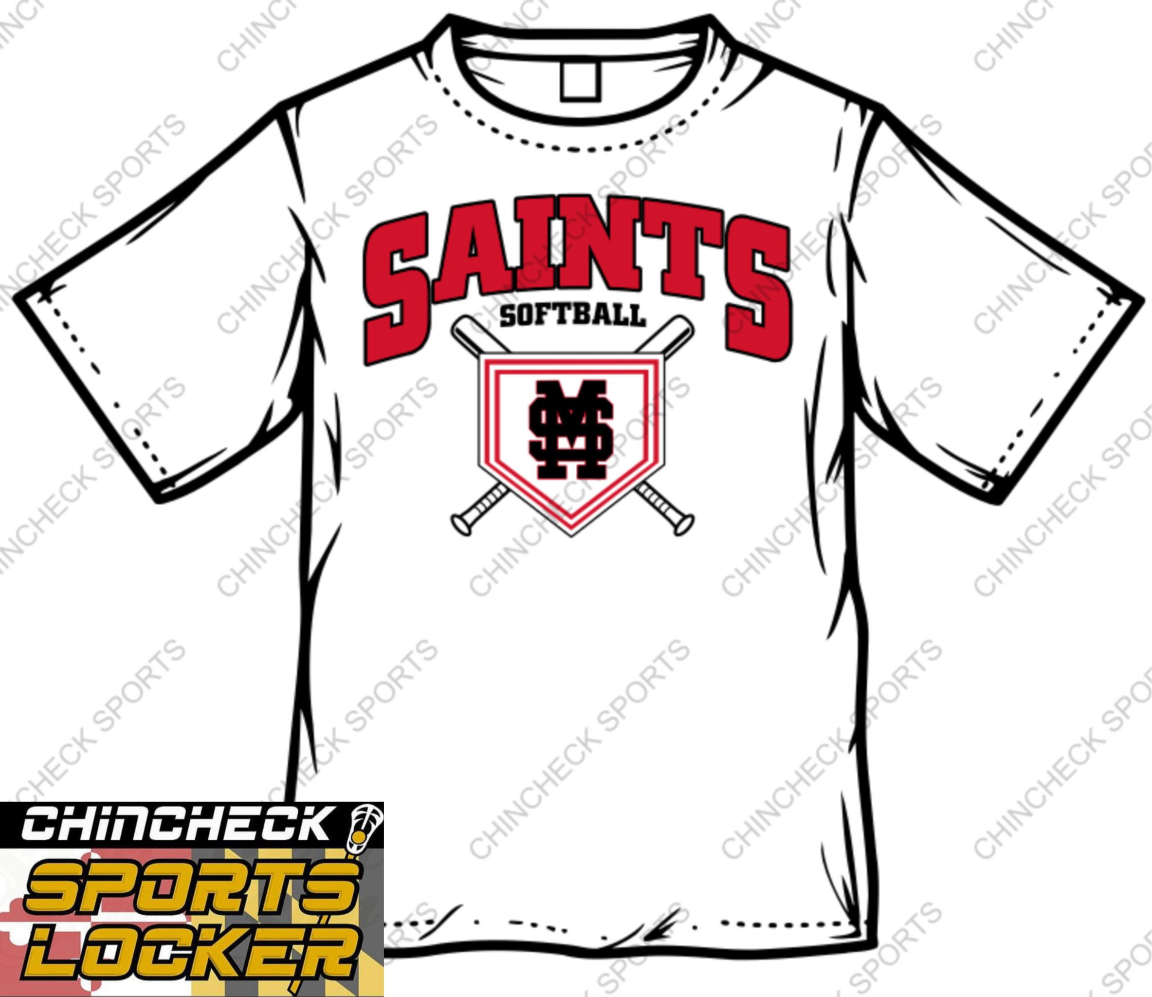 Saints Softball UA LOCKER TEE