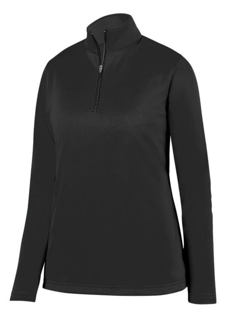 Ladies Wicking Fleece 1/4 Zip Pull over