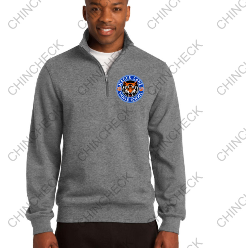 Thumbnail: MACES 1/4 ZIP FLEECE SWEATSHIRT