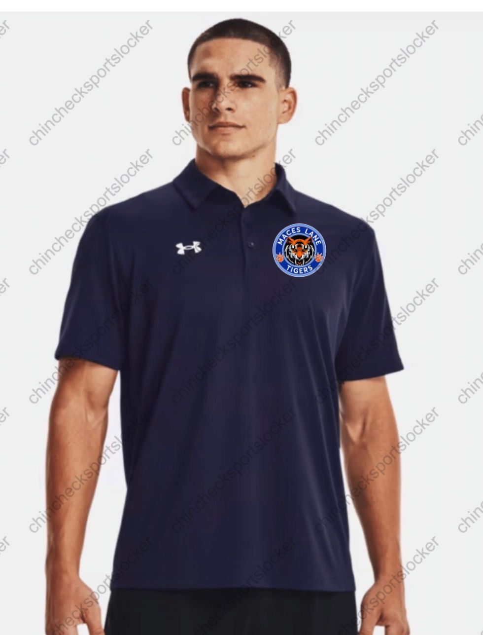 Thumbnail: UA TEAM POLO - EMBROIDERED MACES LN LOGO