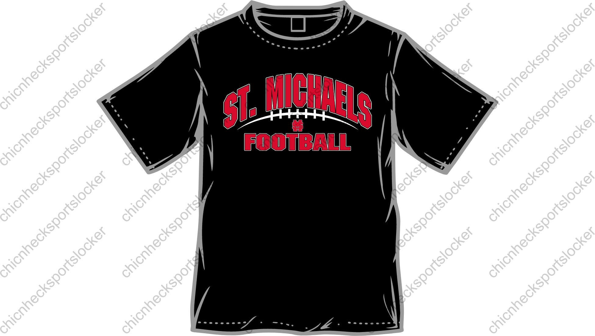 SAINTS FOOTBALL TEE