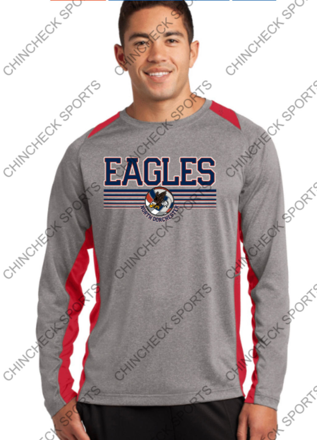 Sport Tek Long Sleeve Moisture wick tee