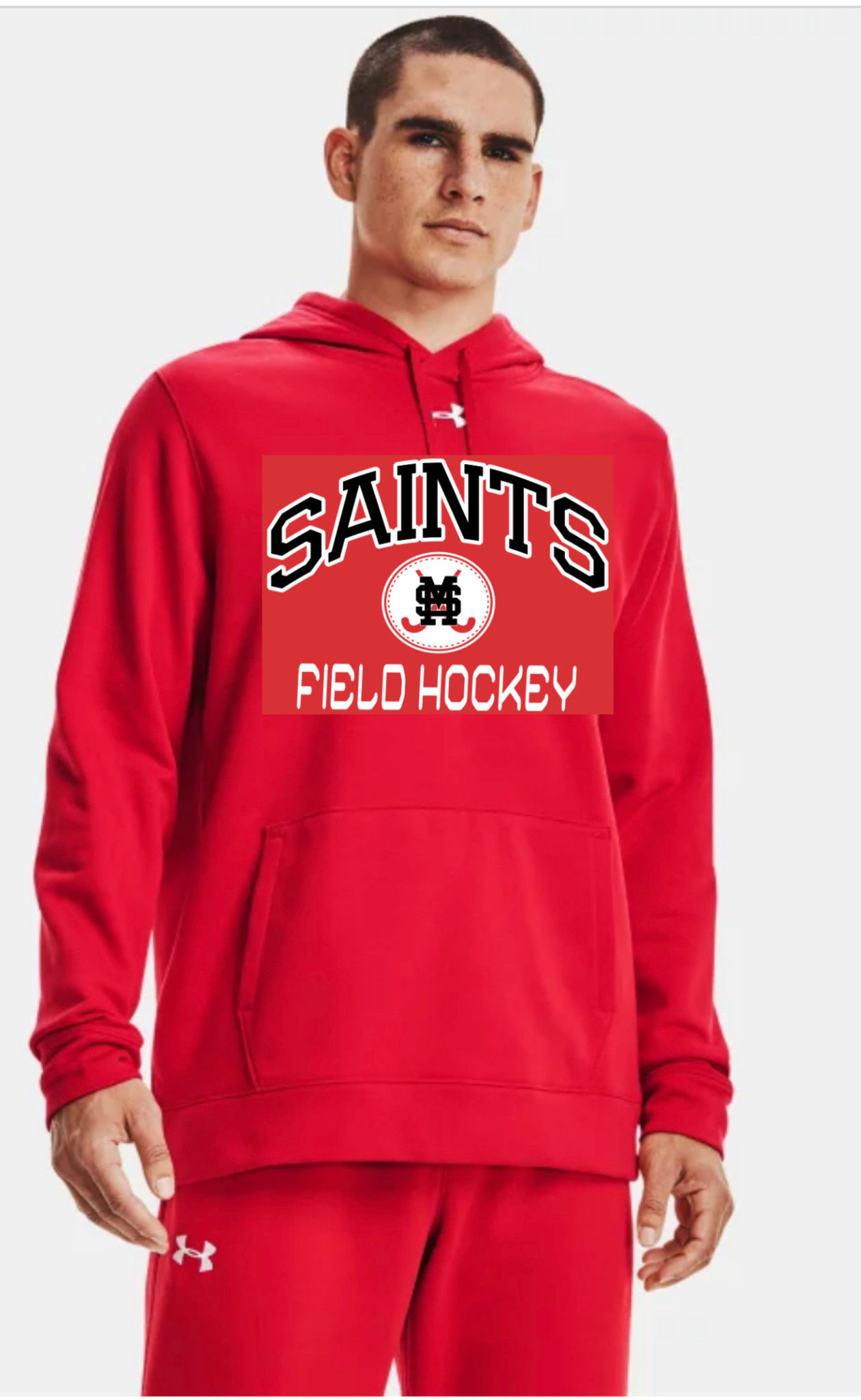 Saints Field Hockey UA Hustle Hoody