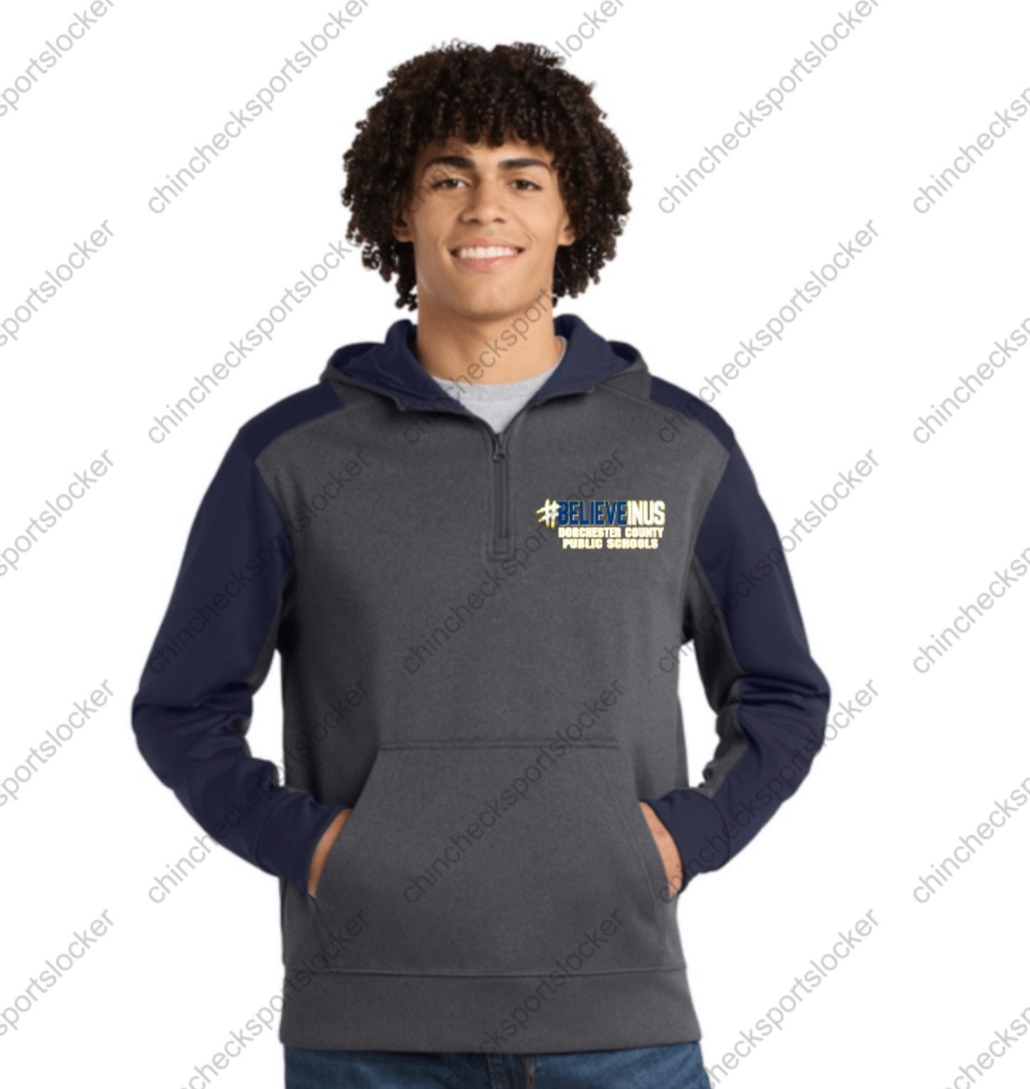 DCPS SPORTEK 1/4 ZIP HOODY