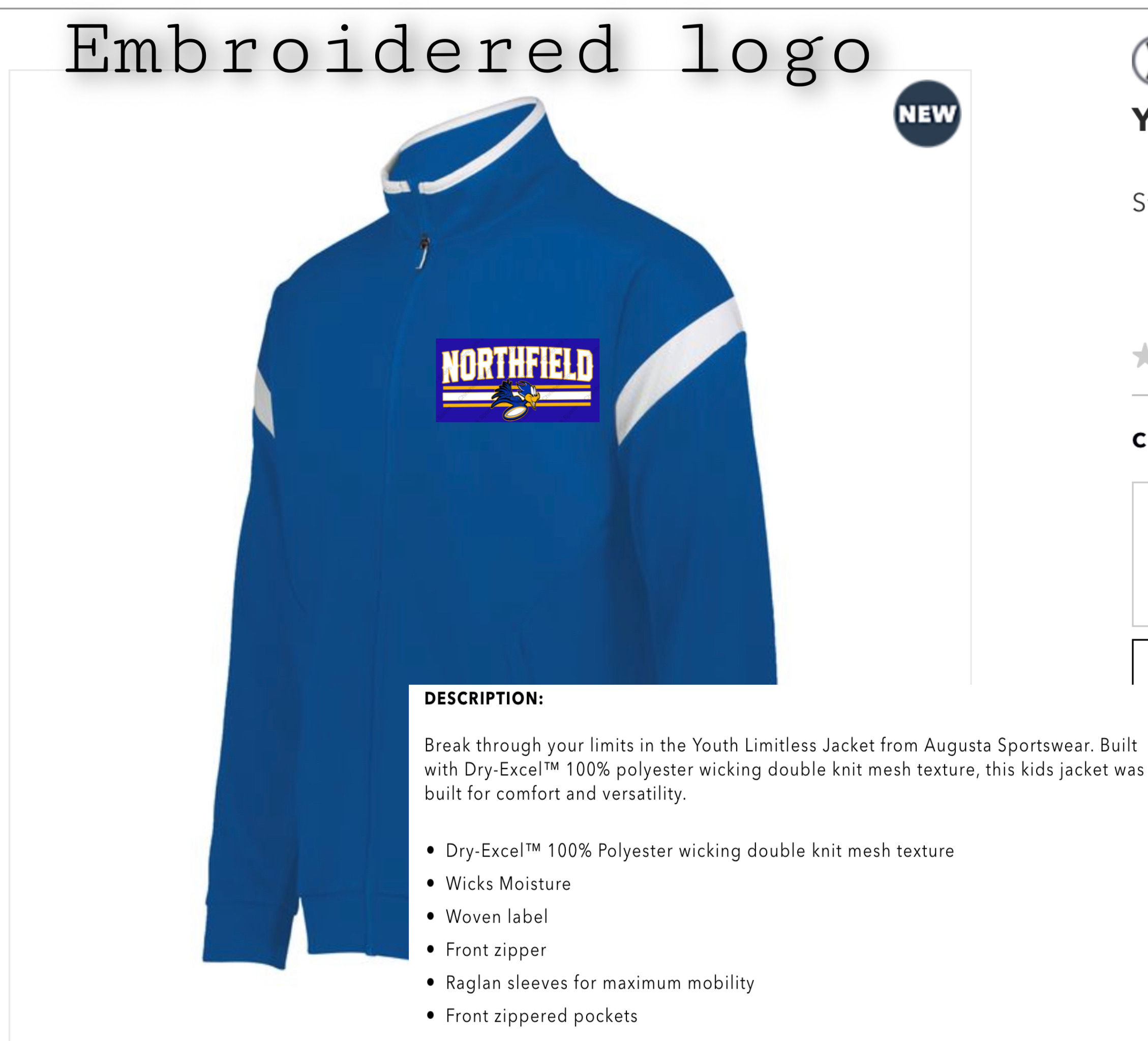 NES YOUTH LIMITLESS JACKET