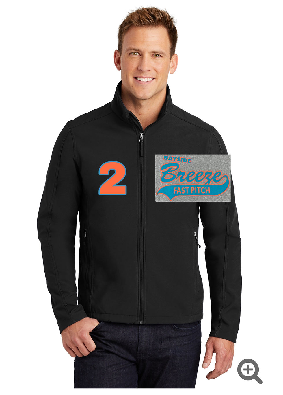 Thumbnail: Breeze Port Auth Soft Shell Jacket Men’s