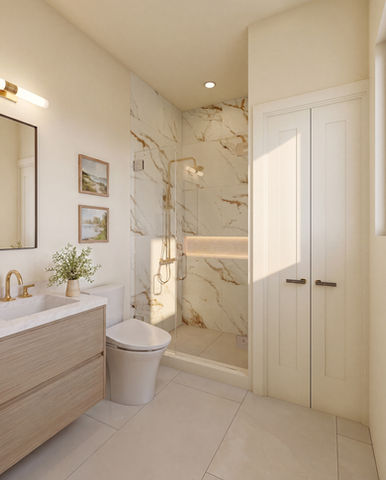bathroom rendering