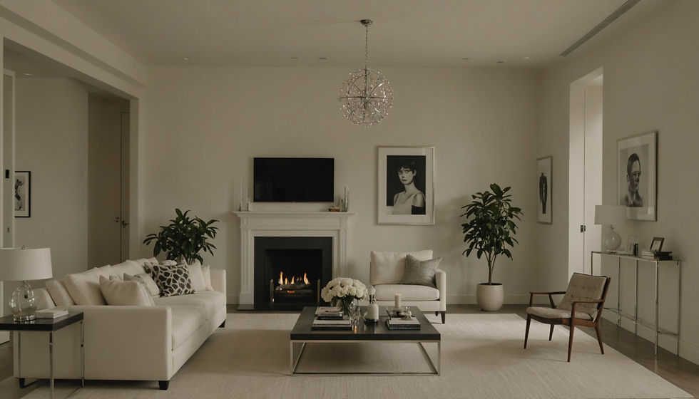Eye-level view of basket with neatly sorted cleaning supplies