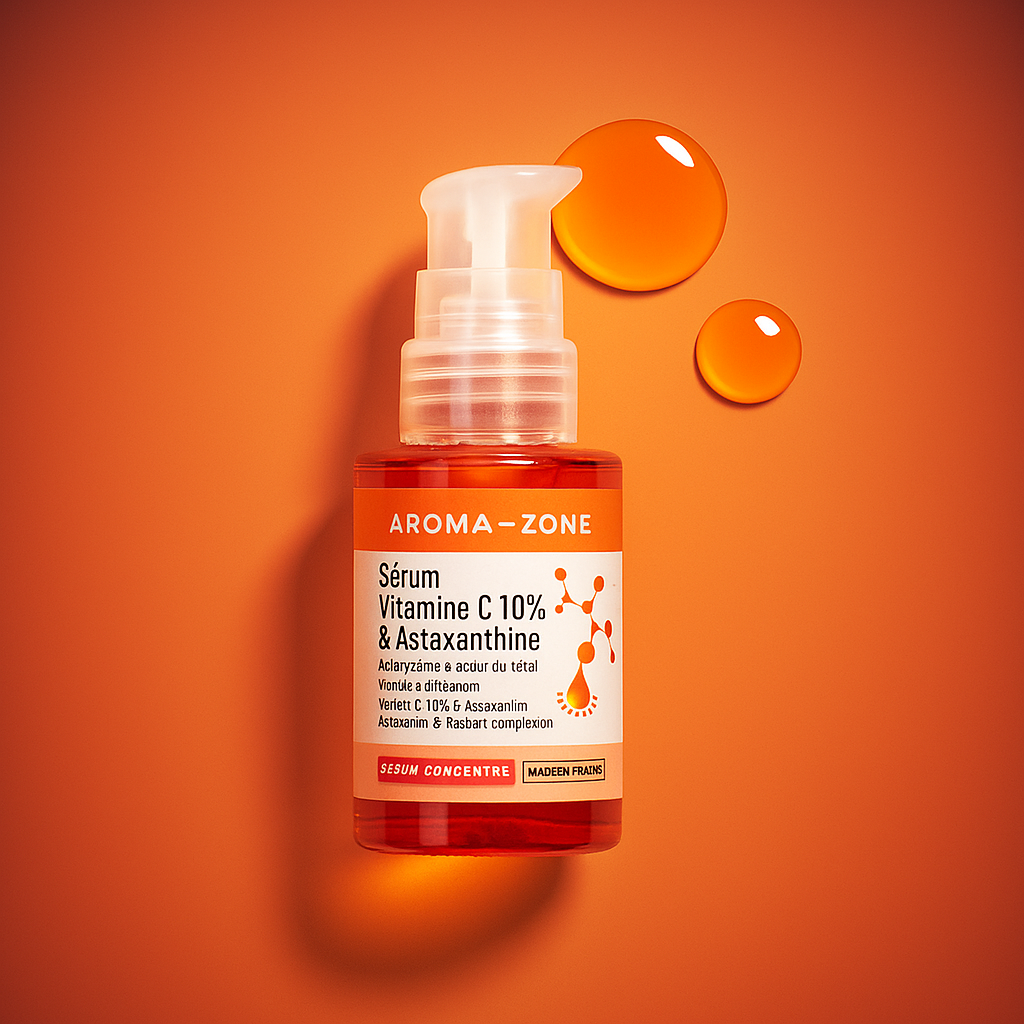 AROMA ZONE Sérum concentré Vitamine C 10% & Astaxanthine 30ML