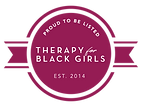 Proud to be listed in Therapy for Black Girls...