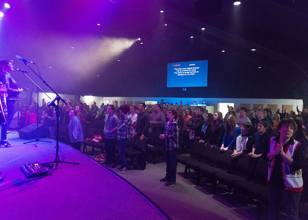 Sunday morning worship