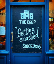 The Keep temporary door replacement