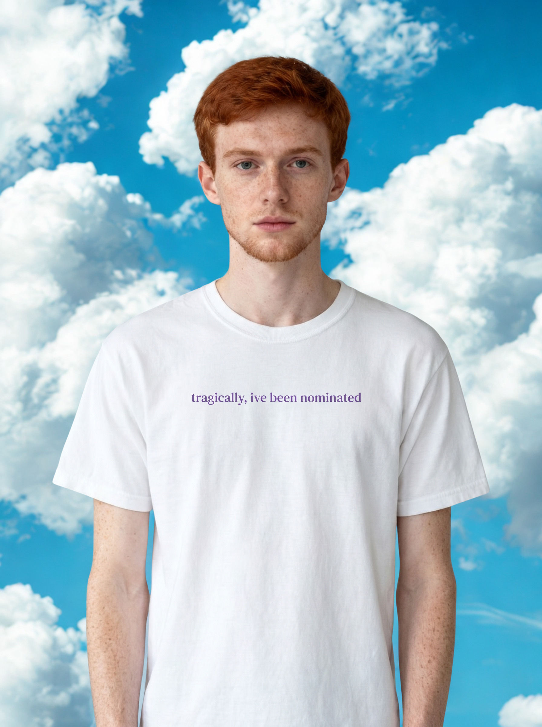 ive been nominated /again. unisex t-shirt premium soft ring-spun cotton