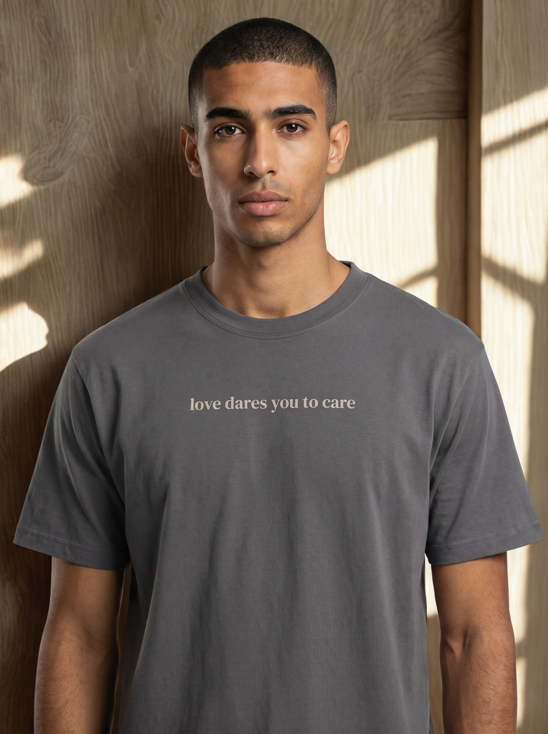 Love Dares You To Care.. unisex t-shirt premium soft ring-spun cotton