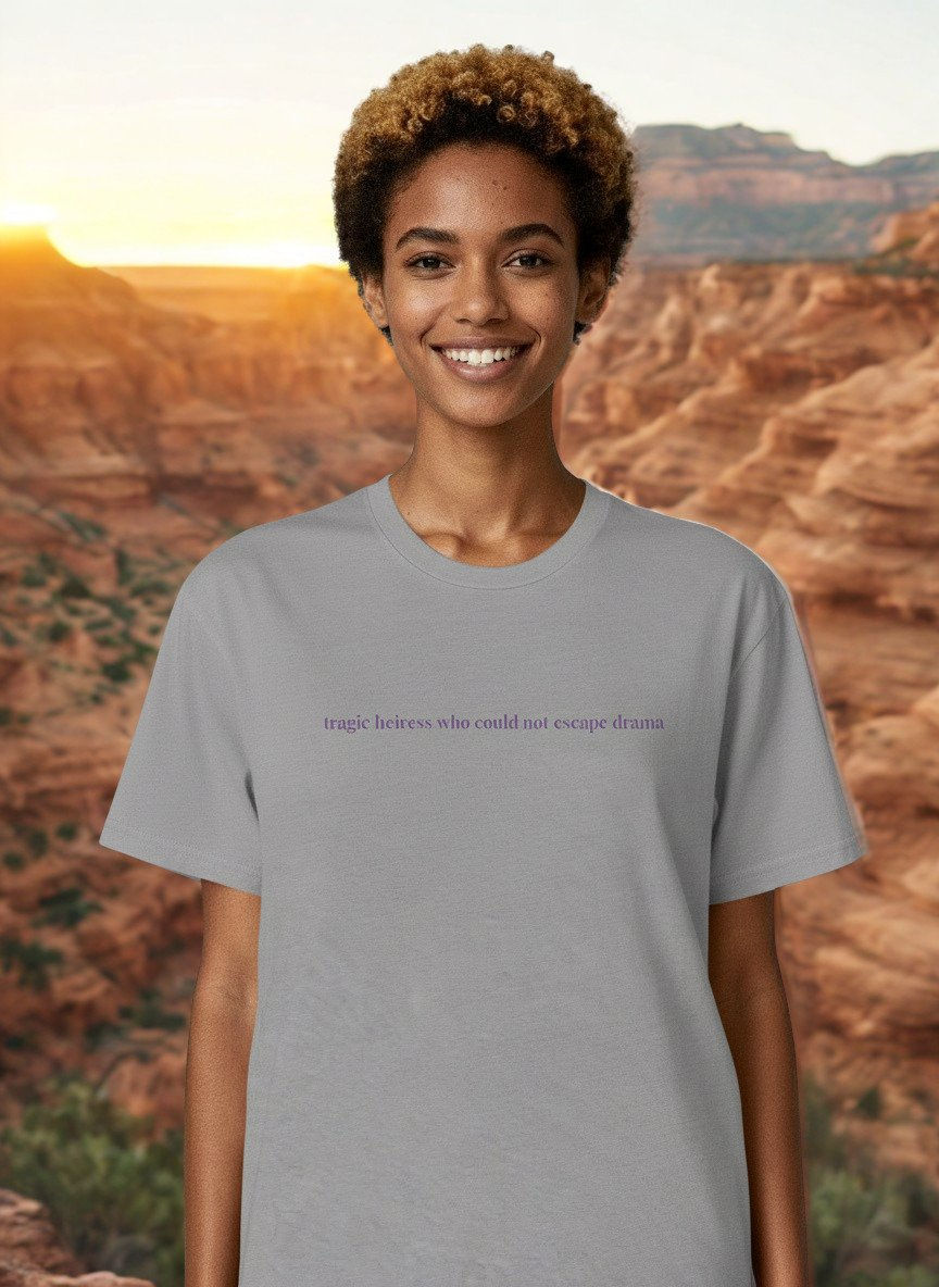 "tragic heiress" unisex premium tee