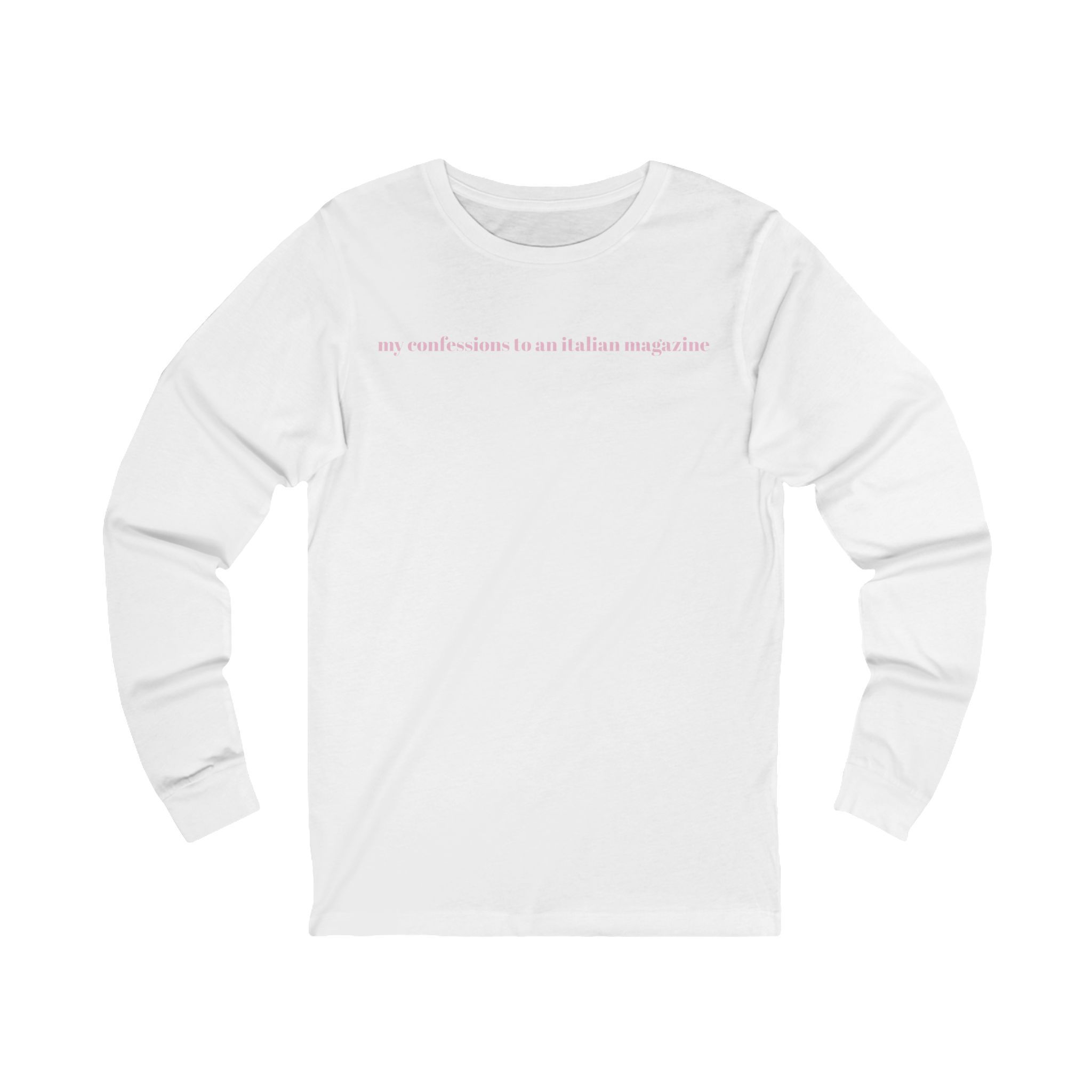 'my confessions/beauty harrowing aftermath' Unisex Supreme Luxe Long Sleeve Tee