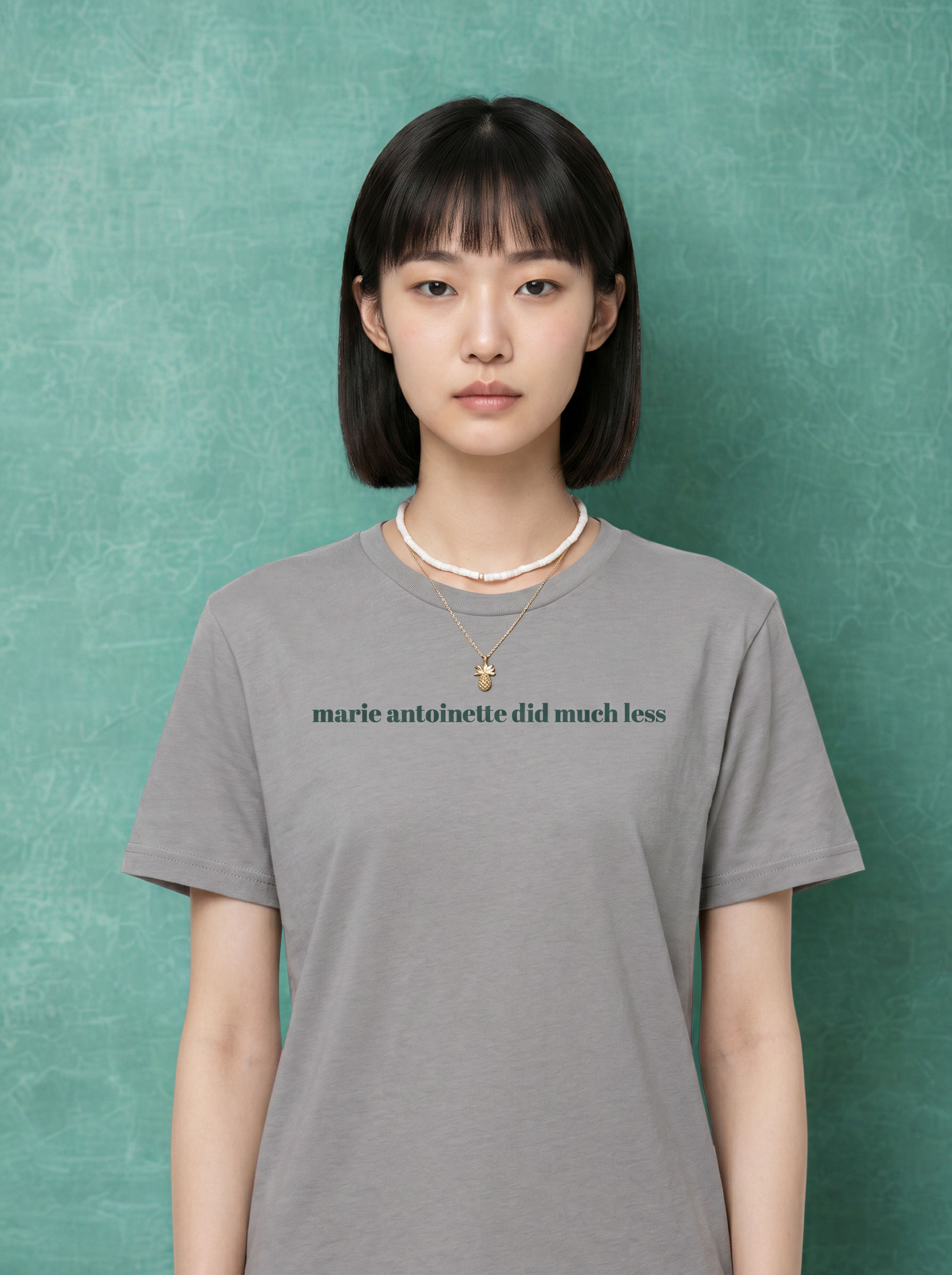 'marie antoinette did much less' unigender luxe premium tee