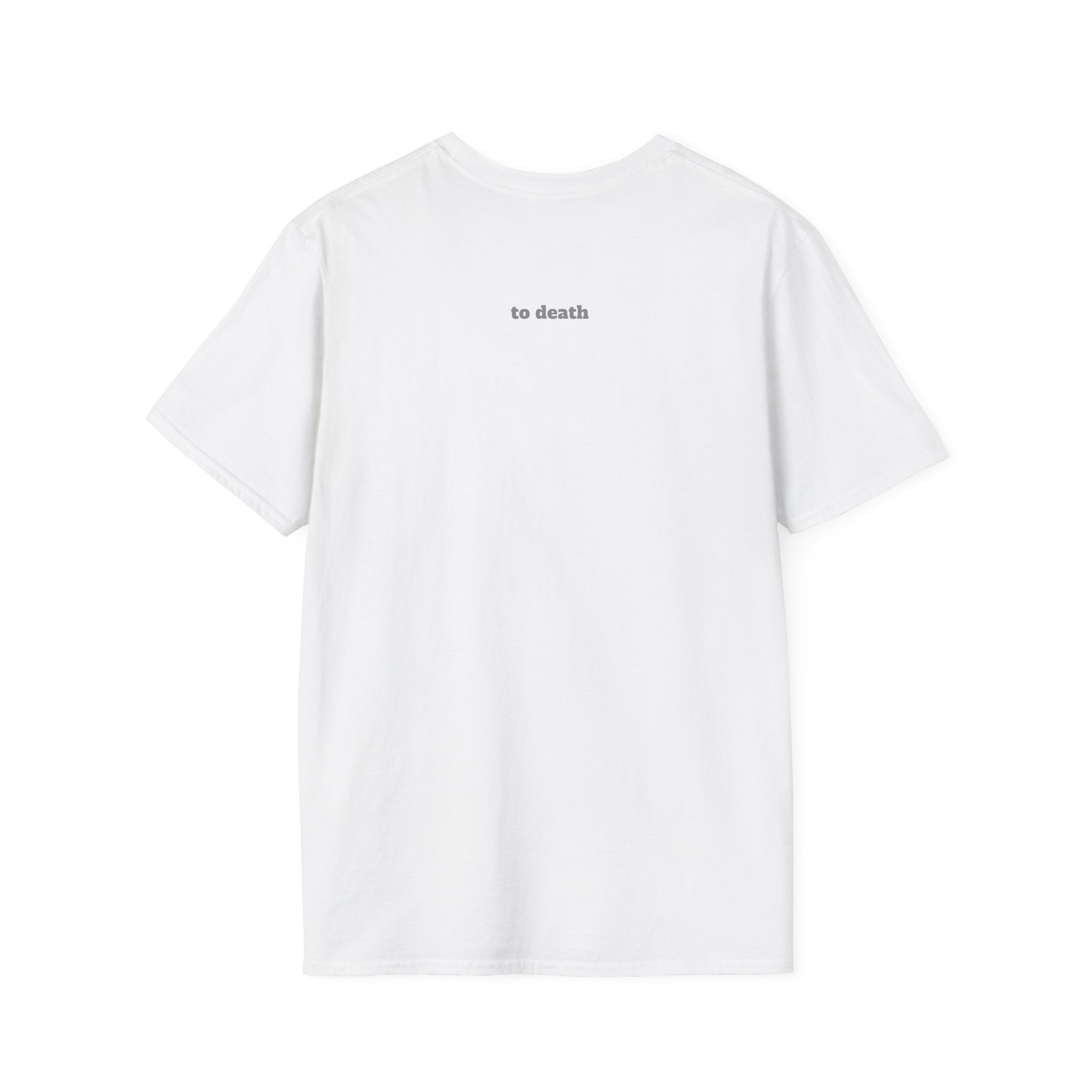 algorithemd / to death - Laconic Unisex Softstyle T-Shirt