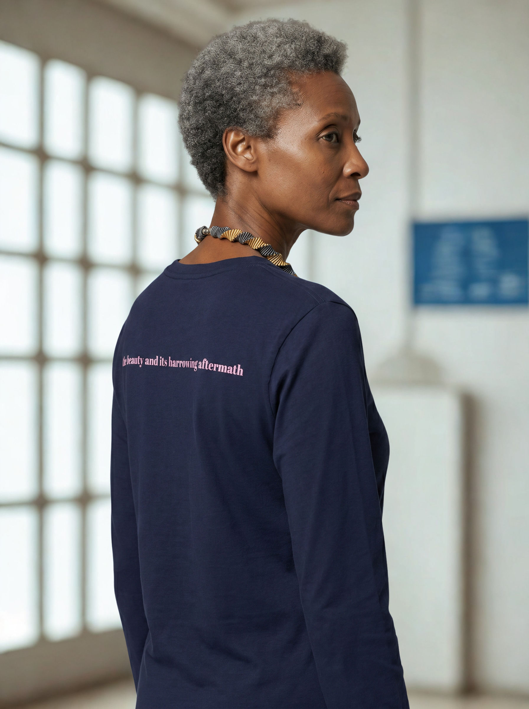 'my confessions/beauty harrowing aftermath' Unisex Supreme Luxe Long Sleeve Tee