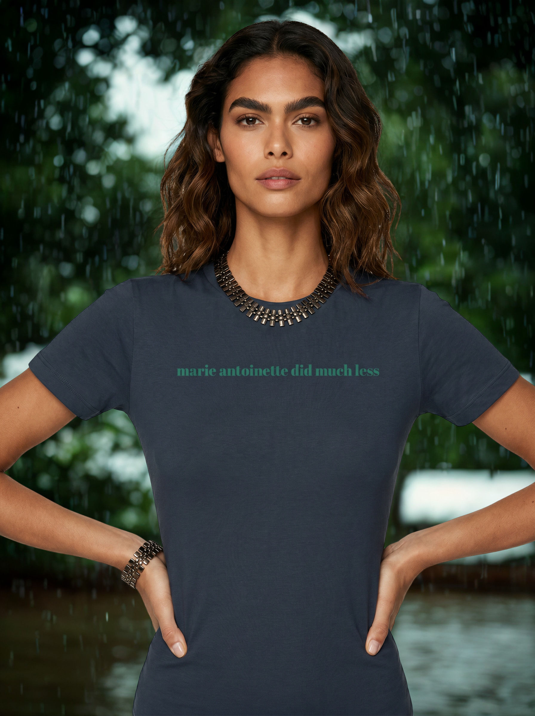'marie antoinette did much less' unigender luxe premium tee