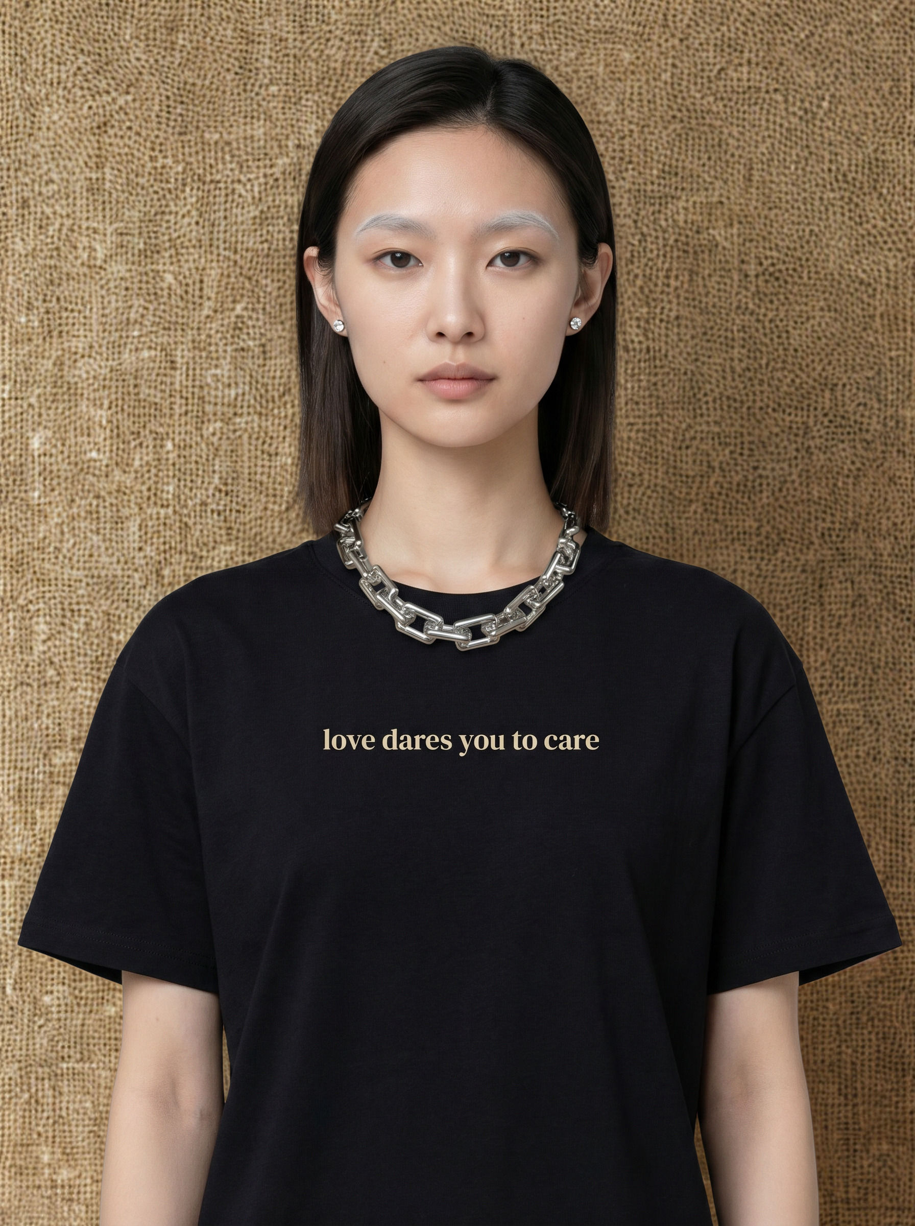 Love Dares You To Care.. unisex t-shirt premium soft ring-spun cotton