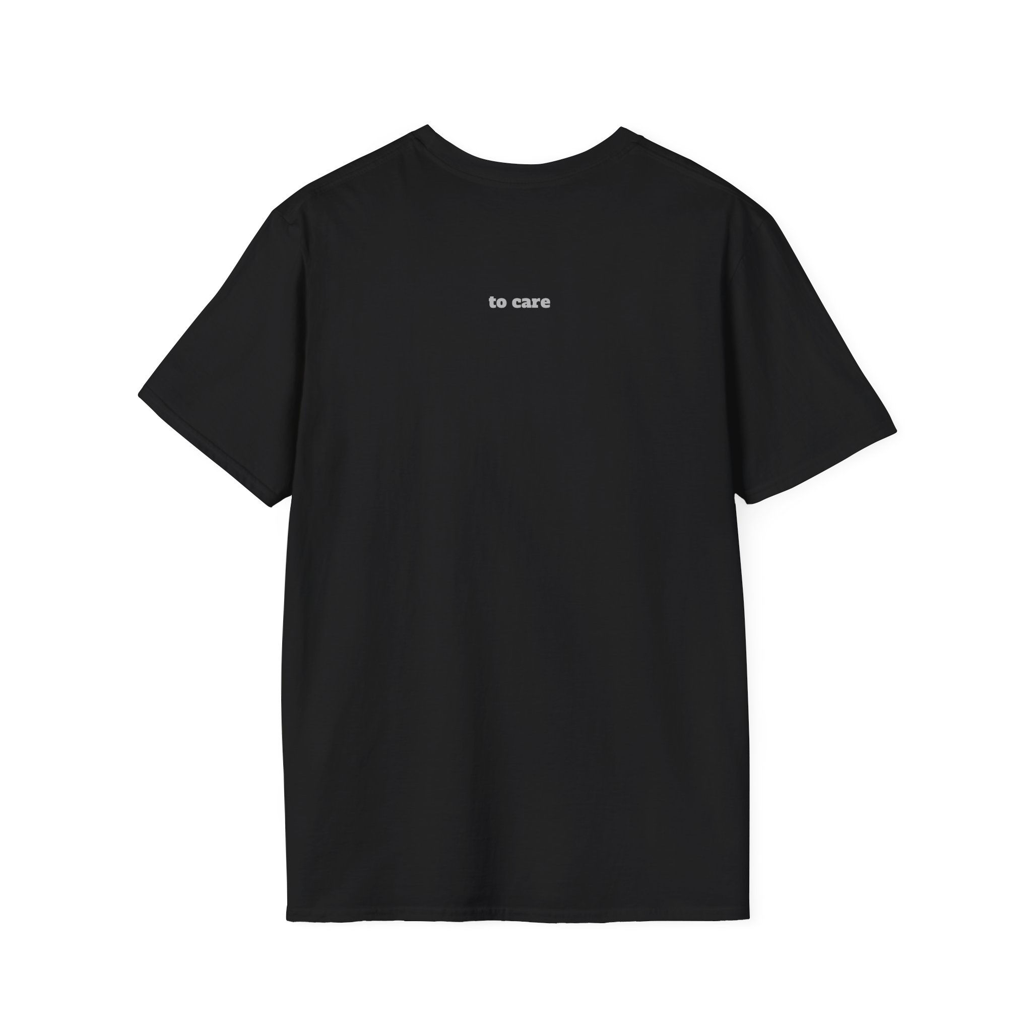 love dares you / to care.. - Laconic Unisex Softstyle T-Shirt