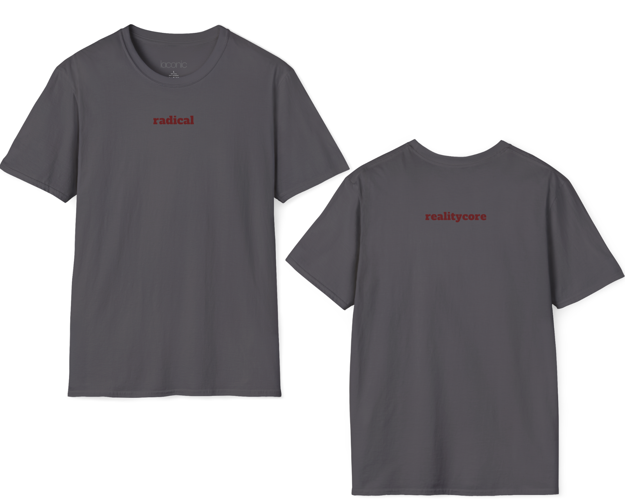 radical / realitycore - Laconic Unisex Softstyle T-Shirt