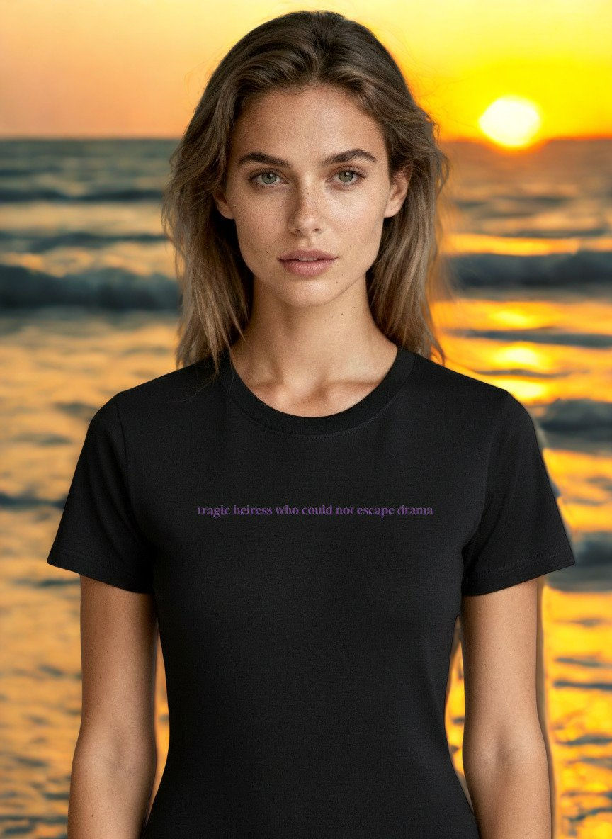 "tragic heiress" unisex premium tee