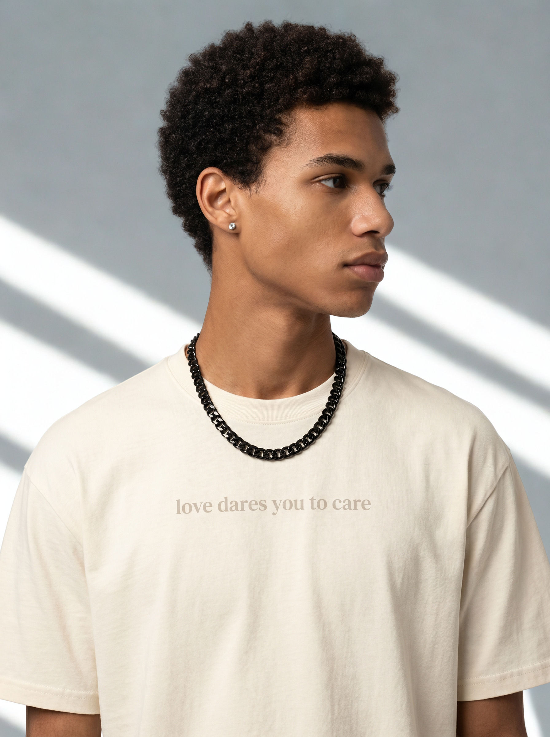 Love Dares You To Care.. unisex t-shirt premium soft ring-spun cotton