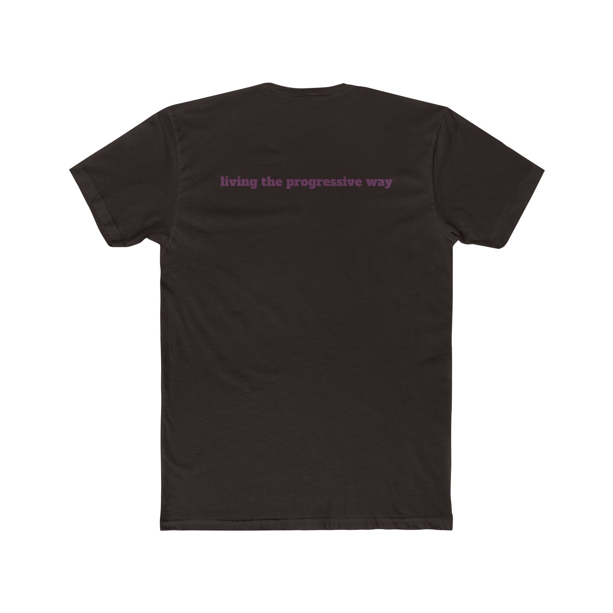 'keeping the wolves at bay/living the progressive way’ Unisex Premium Luxe Tee