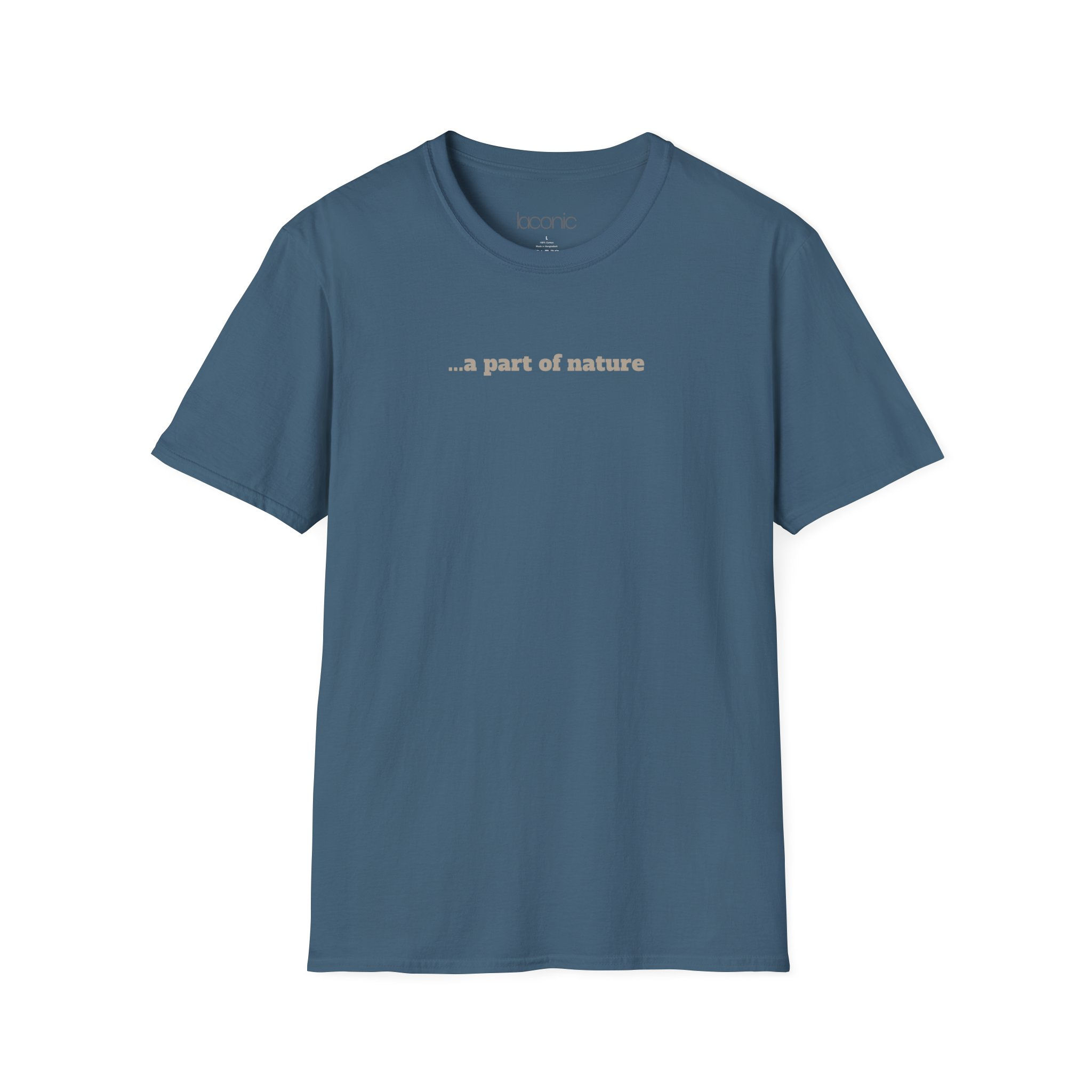 ...a part of nature / being trans is.. - Laconic Unisex Softstyle T-Shirt