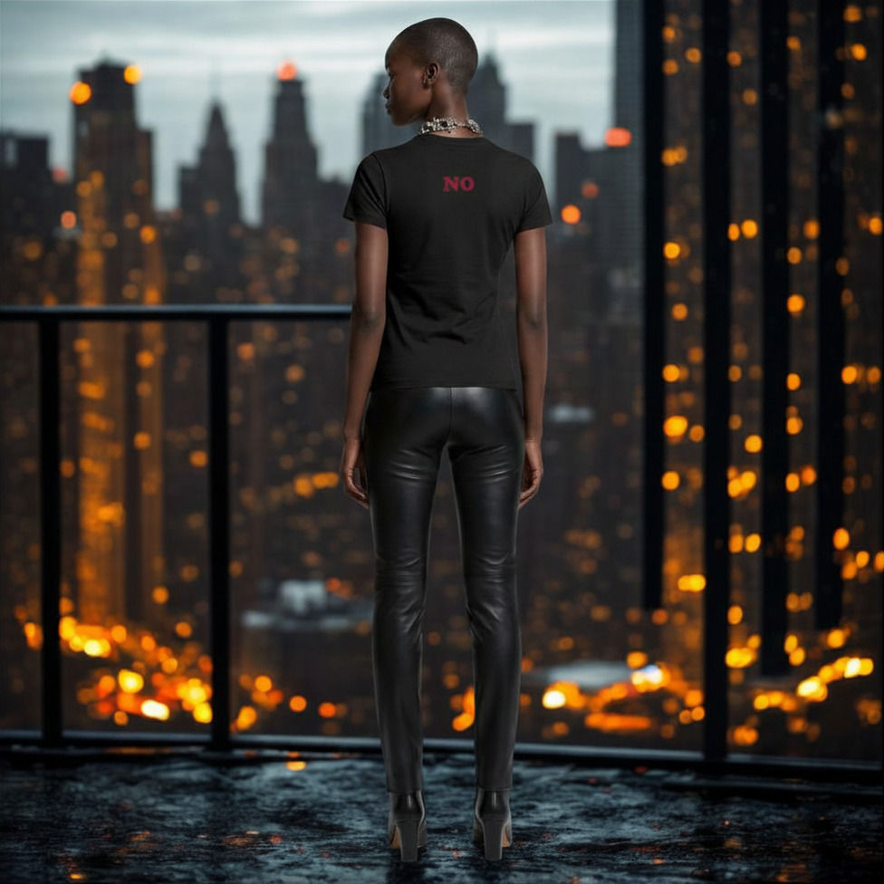 'dystopia / no' Unisex Premium Luxe Tee