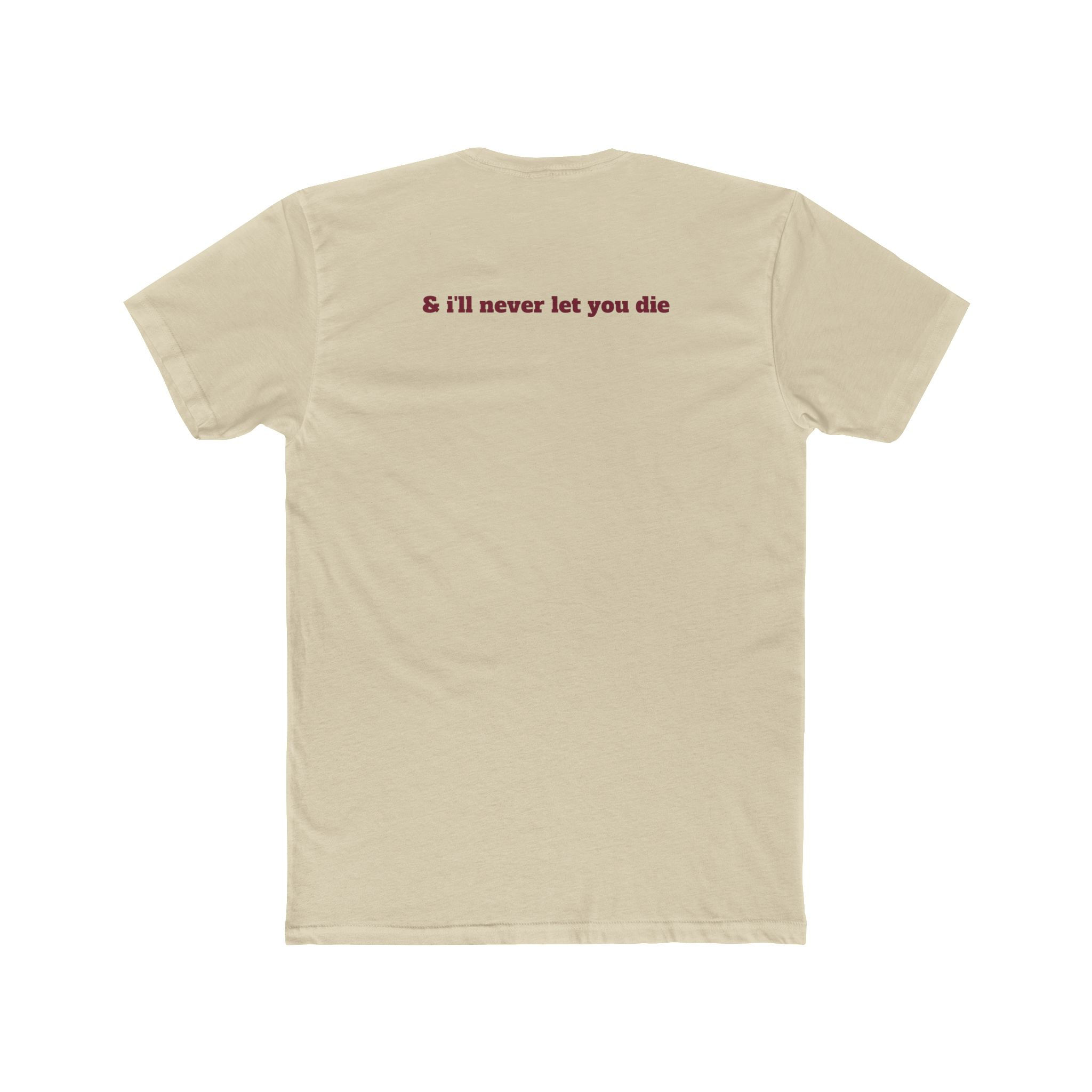'i love you to death / & i'll never let you die' Unisex Premium Luxe Tee
