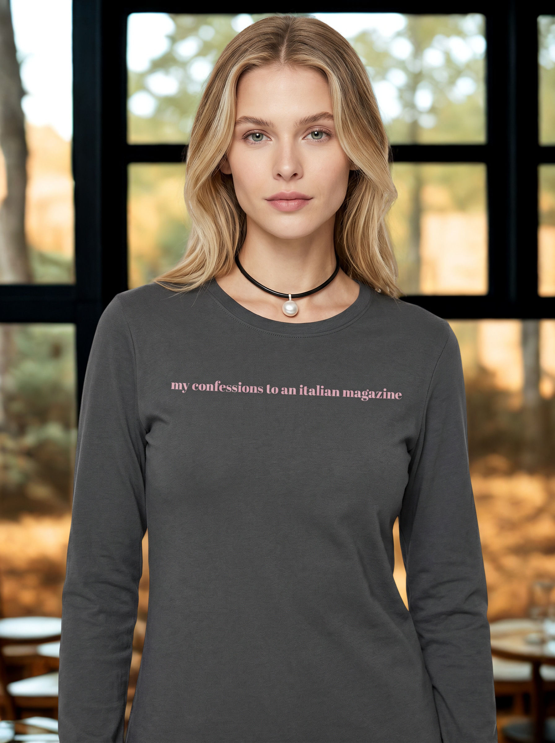 'my confessions/beauty harrowing aftermath' Unisex Supreme Luxe Long Sleeve Tee