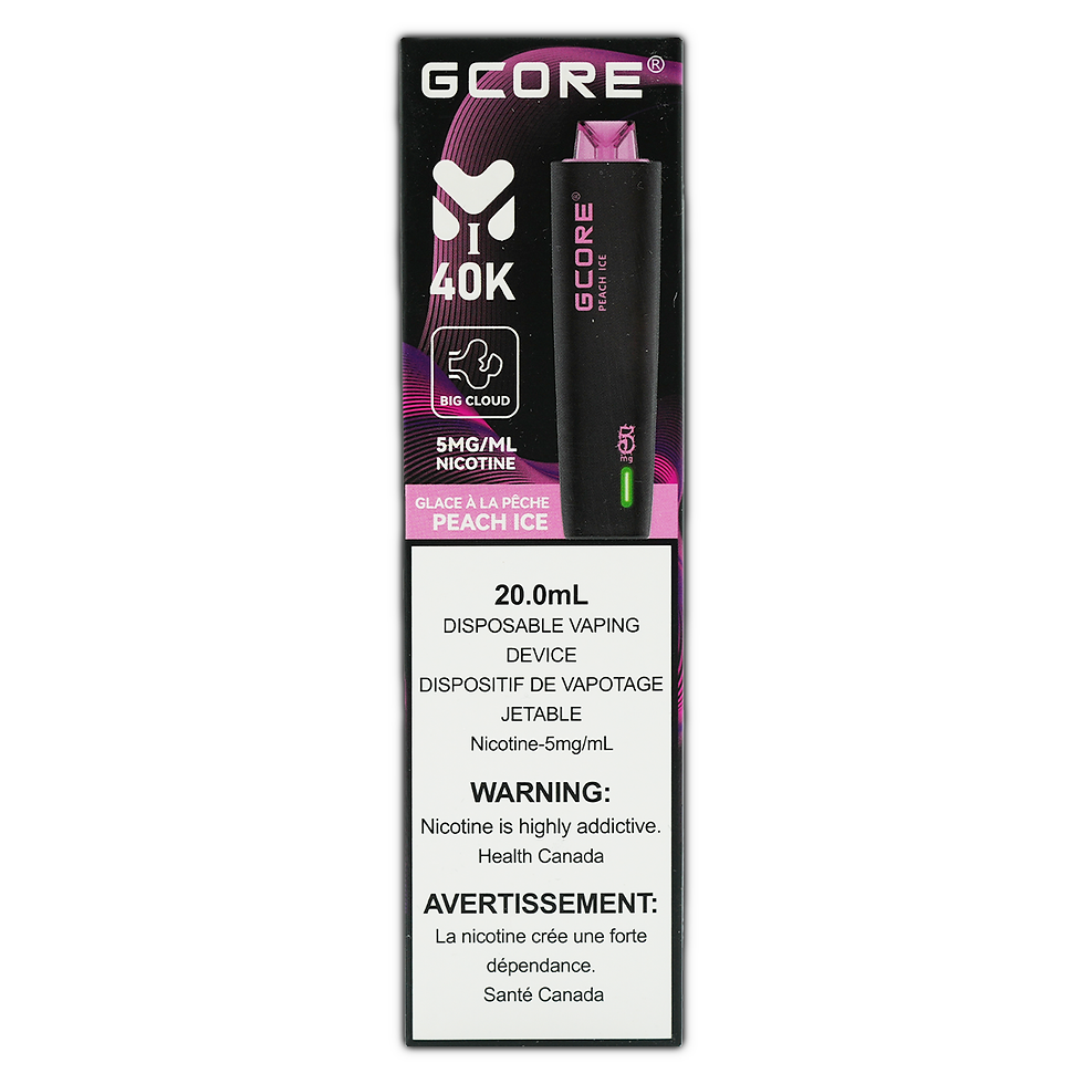 Thumbnail: G CORE HOOKAH 40k Puffs Nicotine Vapes