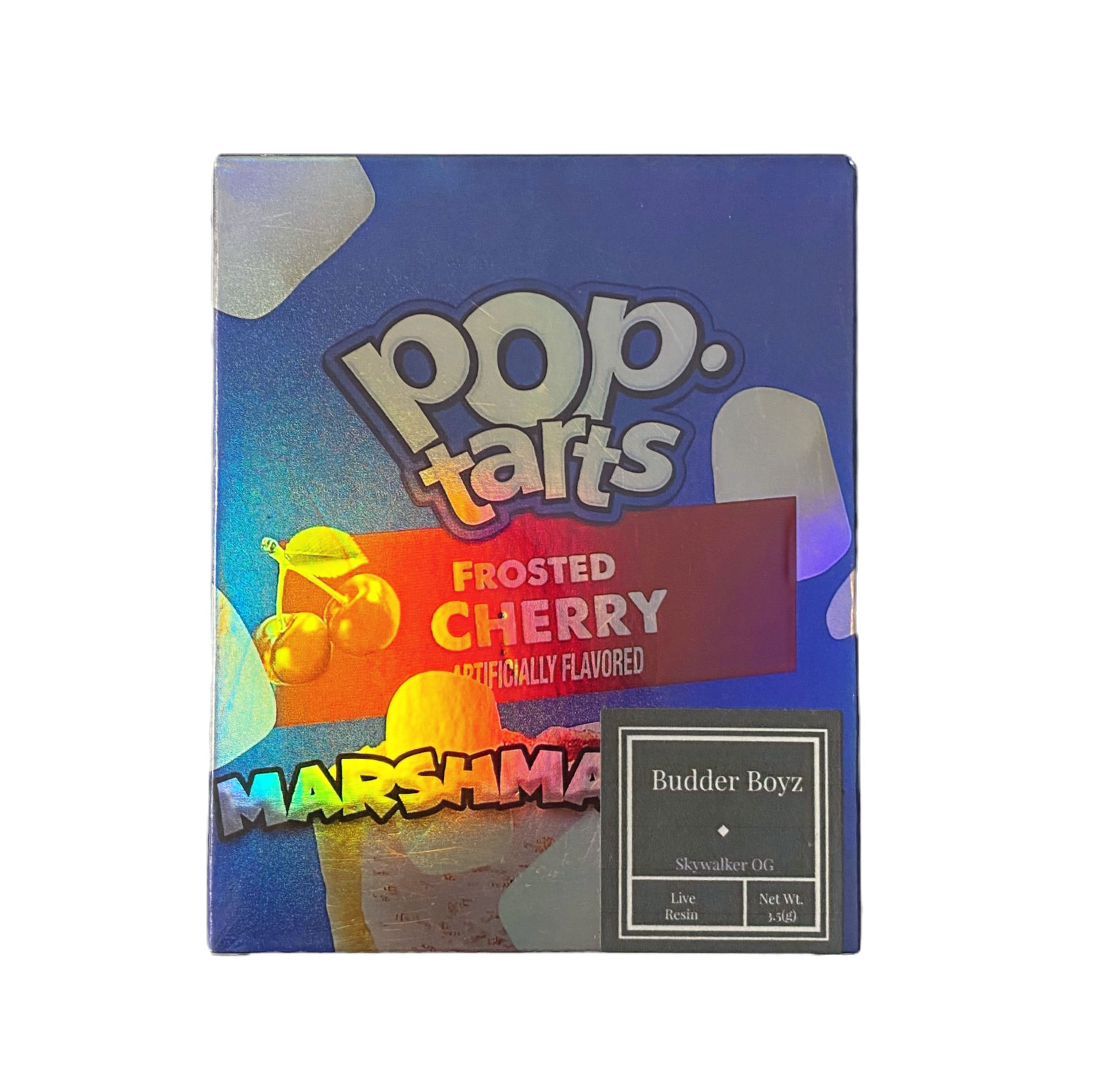 Budder Boys POP TARTS FROSTED CHERRY MARSHMELLOW Live Resin Dab Kit 3.5 Gram