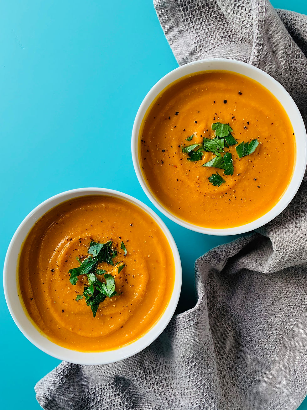 Spicy & Creamy Instant Pot Carrot Butternut Squash Soup