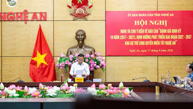KHU DỰ TRỮ SINH QUYỂN MIỀN TÂY NGHỆ AN: NHÌN LẠI MỘT THẬP KỶ, ĐỊNH HƯỚNG CHẶNG ĐƯỜNG MỚI