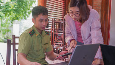 TRAINING ON IMPLEMENTATION OF SMART TOOLS IN XUAN LIEN NATURE RESERVE