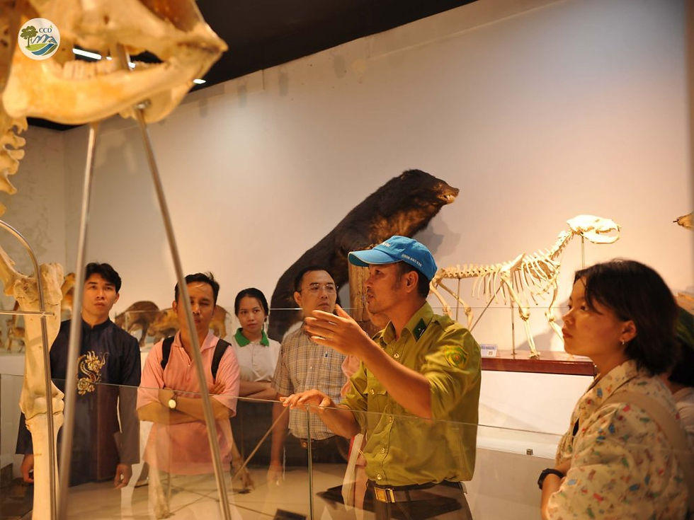 NÂNG CAO NĂNG LỰC CHO ĐỘI NGŨ THUYẾT MINH VIÊN VÀ HƯỚNG DẪN VIÊN ĐỊA PHƯƠNG TẠI KHU DỮ TRỮ SINH QUYỂN ĐỒNG NAI