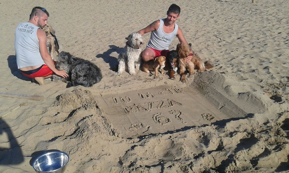 Dany e Manu al mare