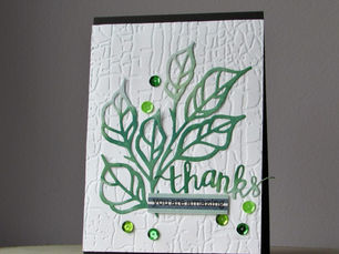 Spellbinders – Good Vibes – Card idea 1