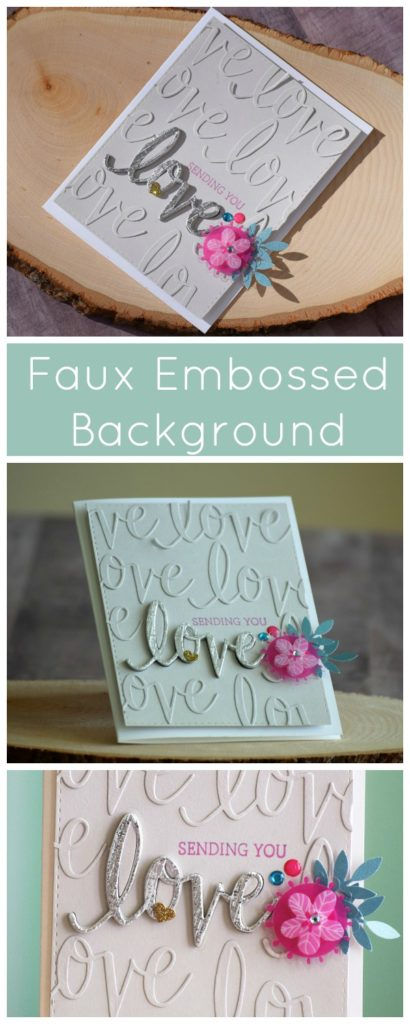 faux embossed 1