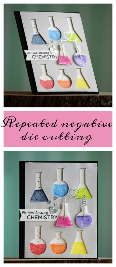 repeated negative die cutting