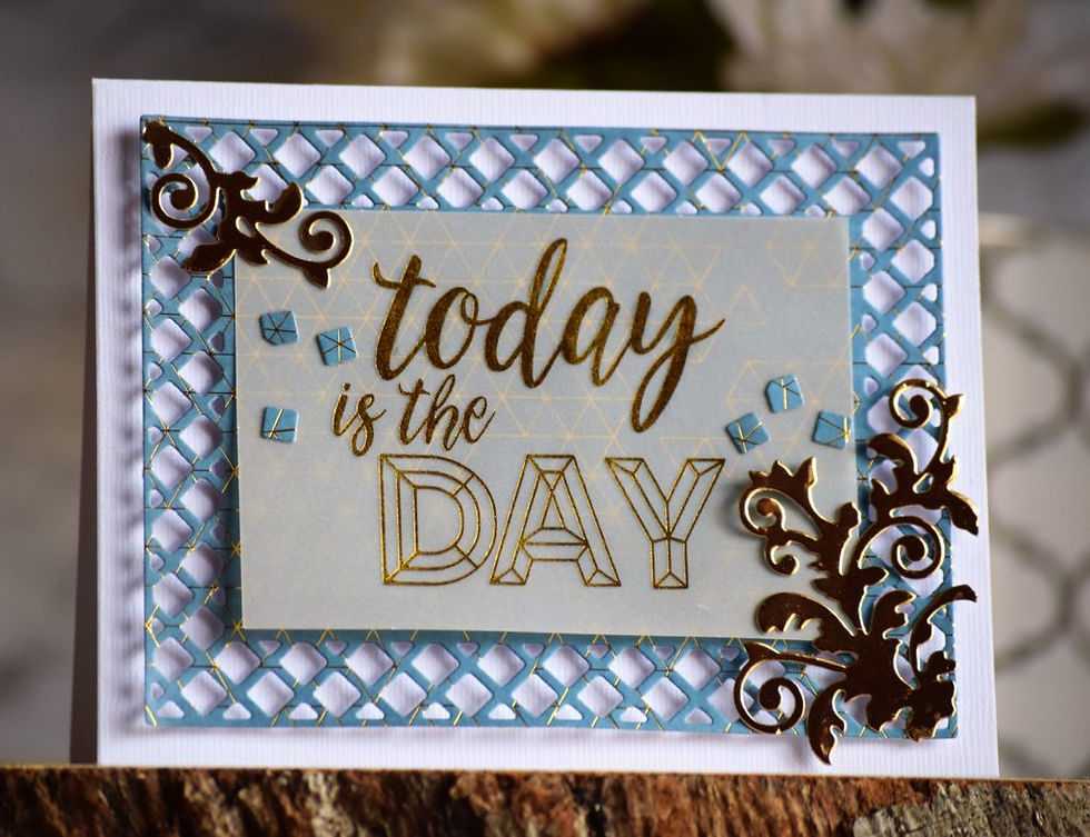 Spellbinders November kit - card inspiration 2