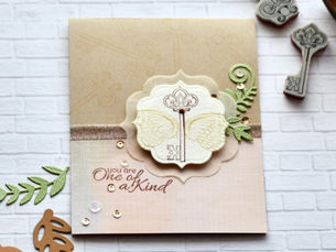 Spellbinders + FSJ – Stamp of the month club – card idea 3