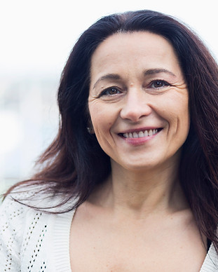 Smiling Middle Aged Woman