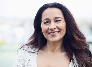 Smiling Middle Aged Woman